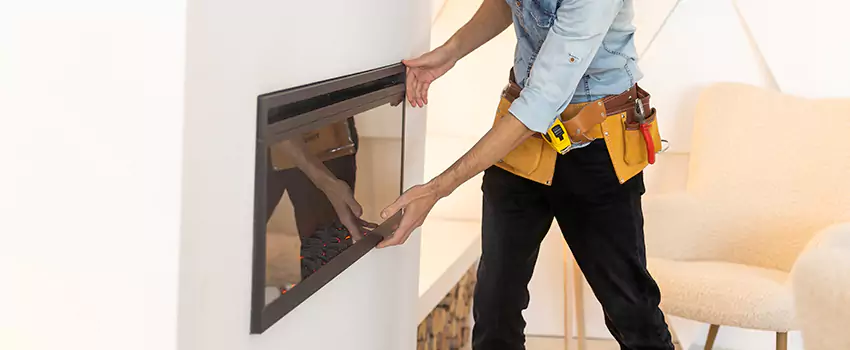 Metal Fireplace Installation in Galt, California