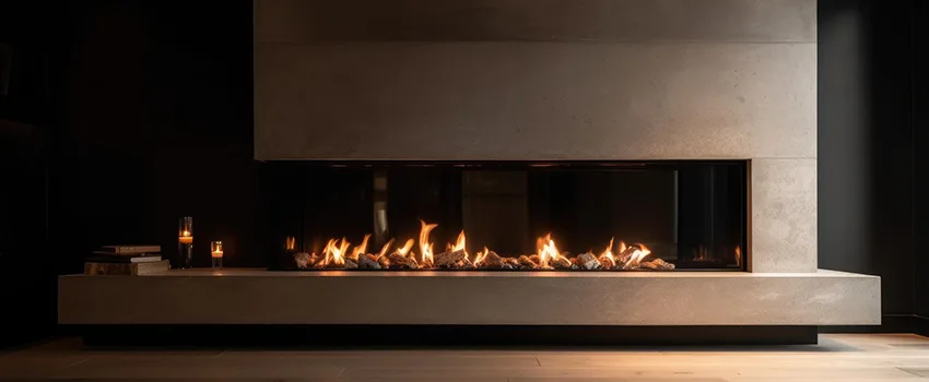 Gas Fireplace Ember Bed Design Services in Galt, California