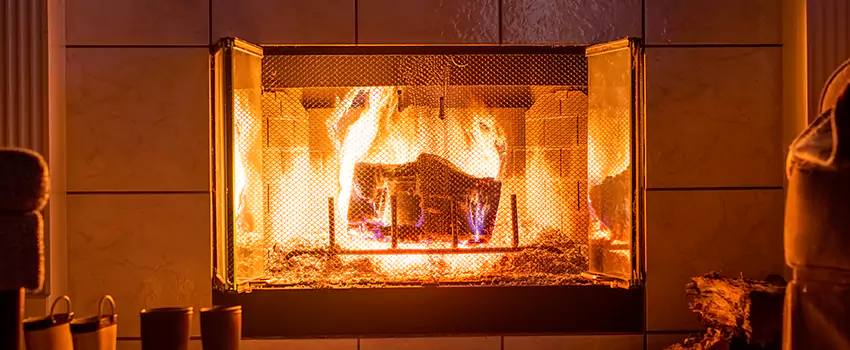 Mendota Hearth Landscape Fireplace Installation in Galt, California