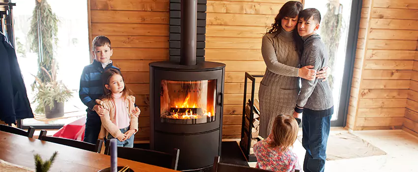 Morso Cast Iron Fireplace Insert Installation in Galt, California
