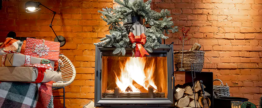 Travis Industries Linear Gas Fireplace Installation in Galt, California