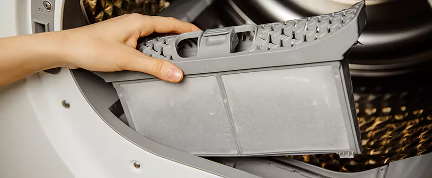 Signs Of A Clogged Dryer Lint Trap in Galt, California