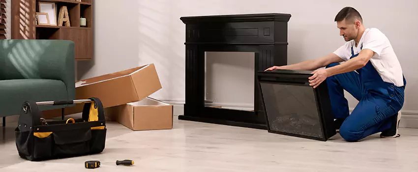 Old Rusted Metal Fireplace Repair And Replacement in Galt, CA